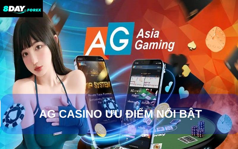AG Casino có đồ hoạ đẹp cùng đa dạng bàn thi đấu