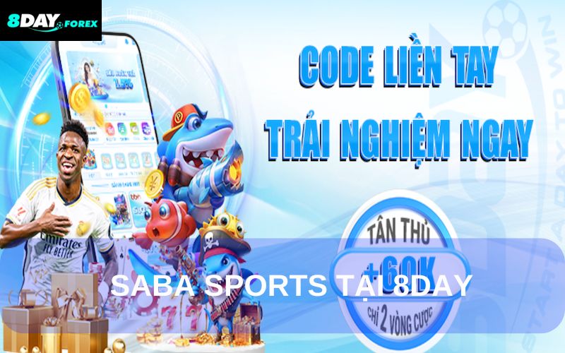Saba Sports tại sân chơi 8Day