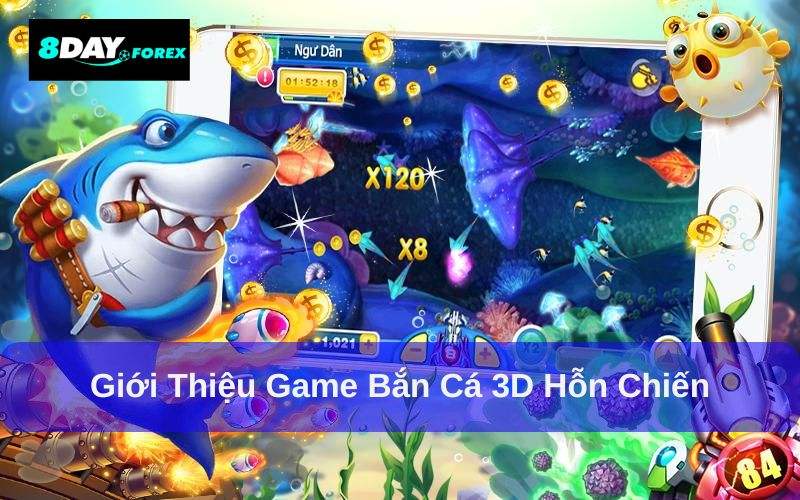 Bắn cá 3D hỗn chiến mang đến giao diện hoàn toàn mới