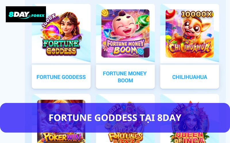 Cách chơi Fortune Goddess tại 8Day
