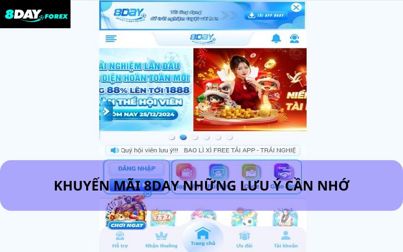 Nhận khuyến mãi 8Day phải đáp ứng đủ các điều kiện theo quy định