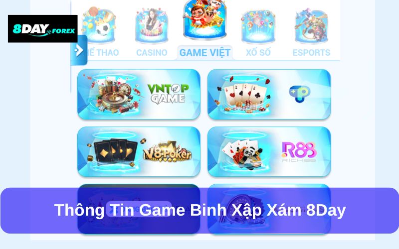 Thông tin game Binh Xập Xám 8Day
