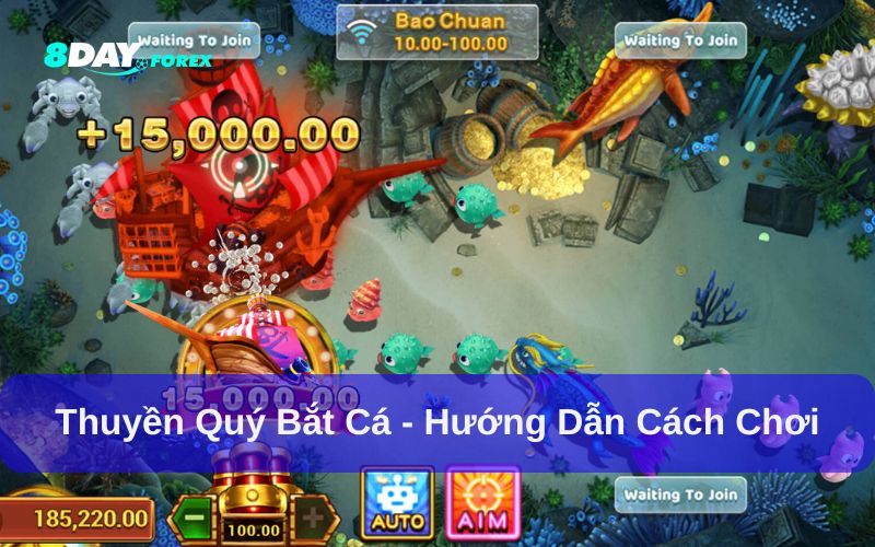 Thuyền Quý Bắt Cá 8day.forex có cách chơi dễ dàng
