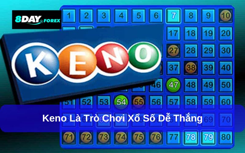 Có thể chơi Keno trên ứng dụng hoặc các nhà cái trực tuyến